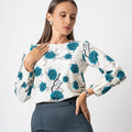 Office Wear Blouse – AB1038 – White