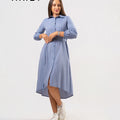 Midi Dress - KB0007 STRIPE