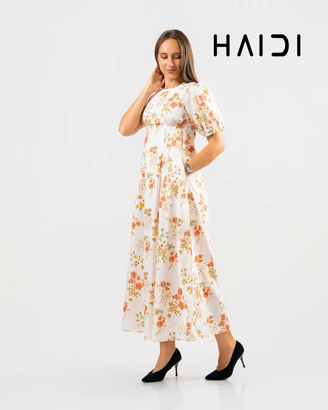 Midi Dress - KB0032 W