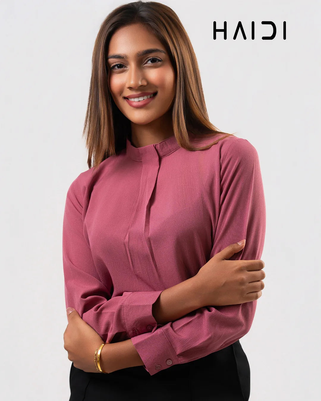 Office wear blouse - AB1125 - LILAC P