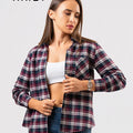 Check Shirt - KB0019 - Maroon