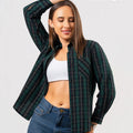 Check Shirt - KB0019 - Green