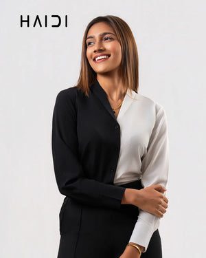 Office wear blouse - AB 1615 - BW