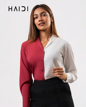 Office wear blouse - AB 1615 - PW