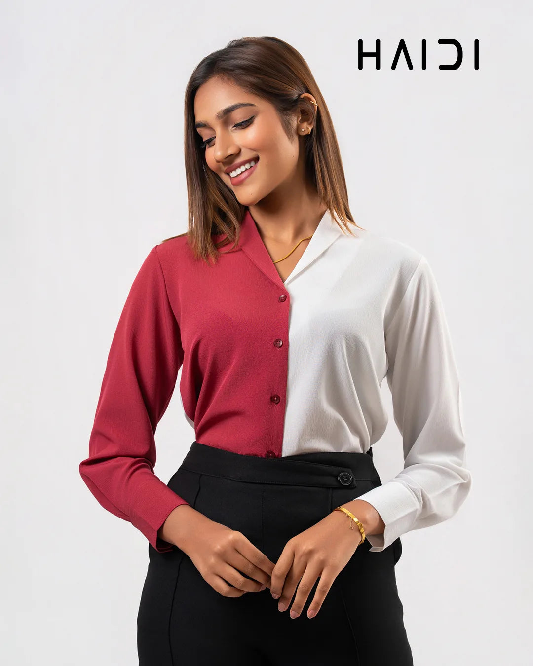 Office wear blouse - AB 1615 - PW