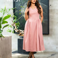 Midi Dress - KB0020A - PINK