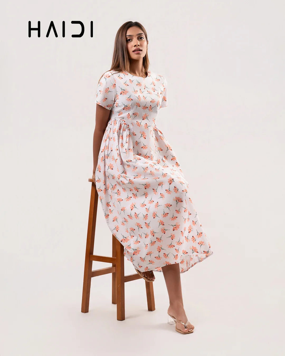 Midi Dress - KB0021 FLORAL P