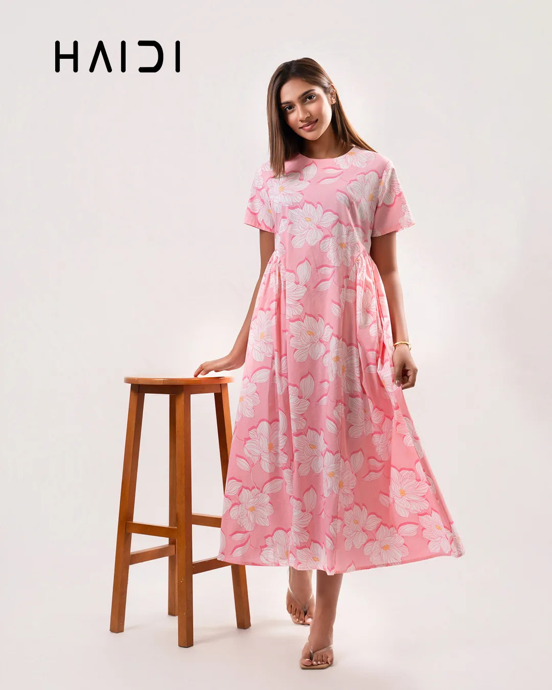 Midi Dress - KB0021 FLORAL P