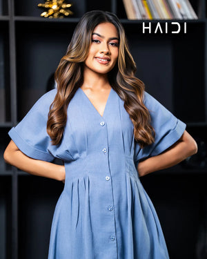Midi Dress - KB0024 - Light Ash