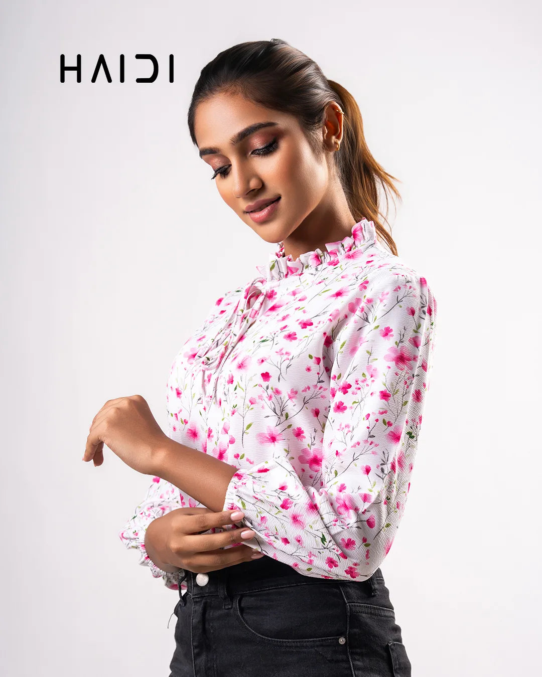 Office Wear Blouse – AB1280 - Floral