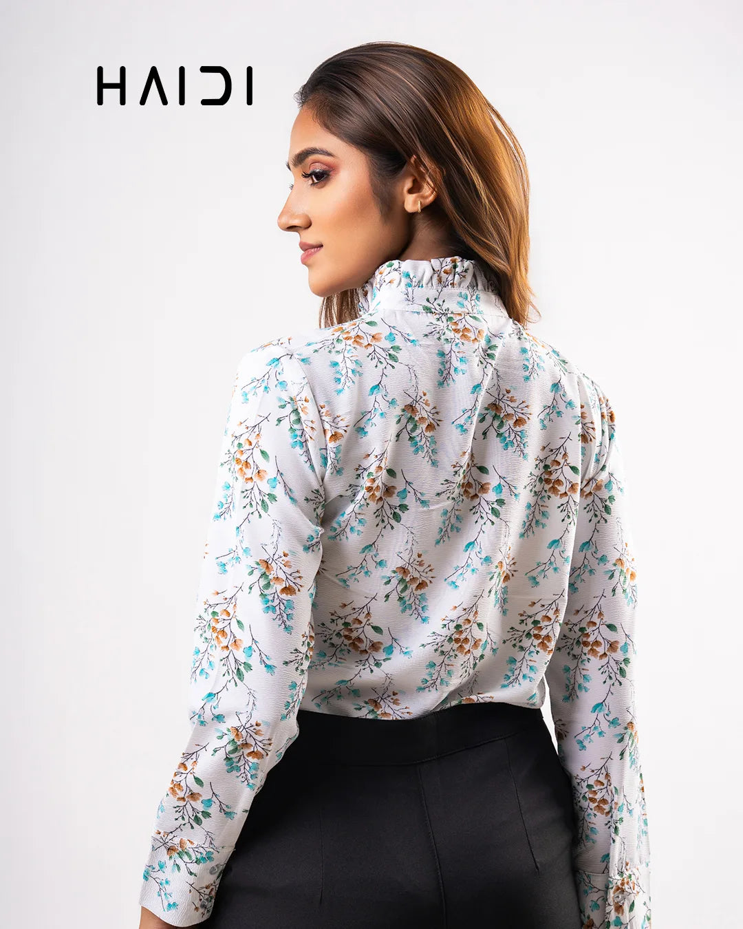 Office Wear Blouse – AB1051 - Floral