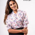 Office Wear Blouse – AB1570 - Peach