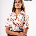 Office Wear Blouse – AB1604 - Brown