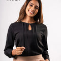 Office Wear Blouse – AB1569 – Black