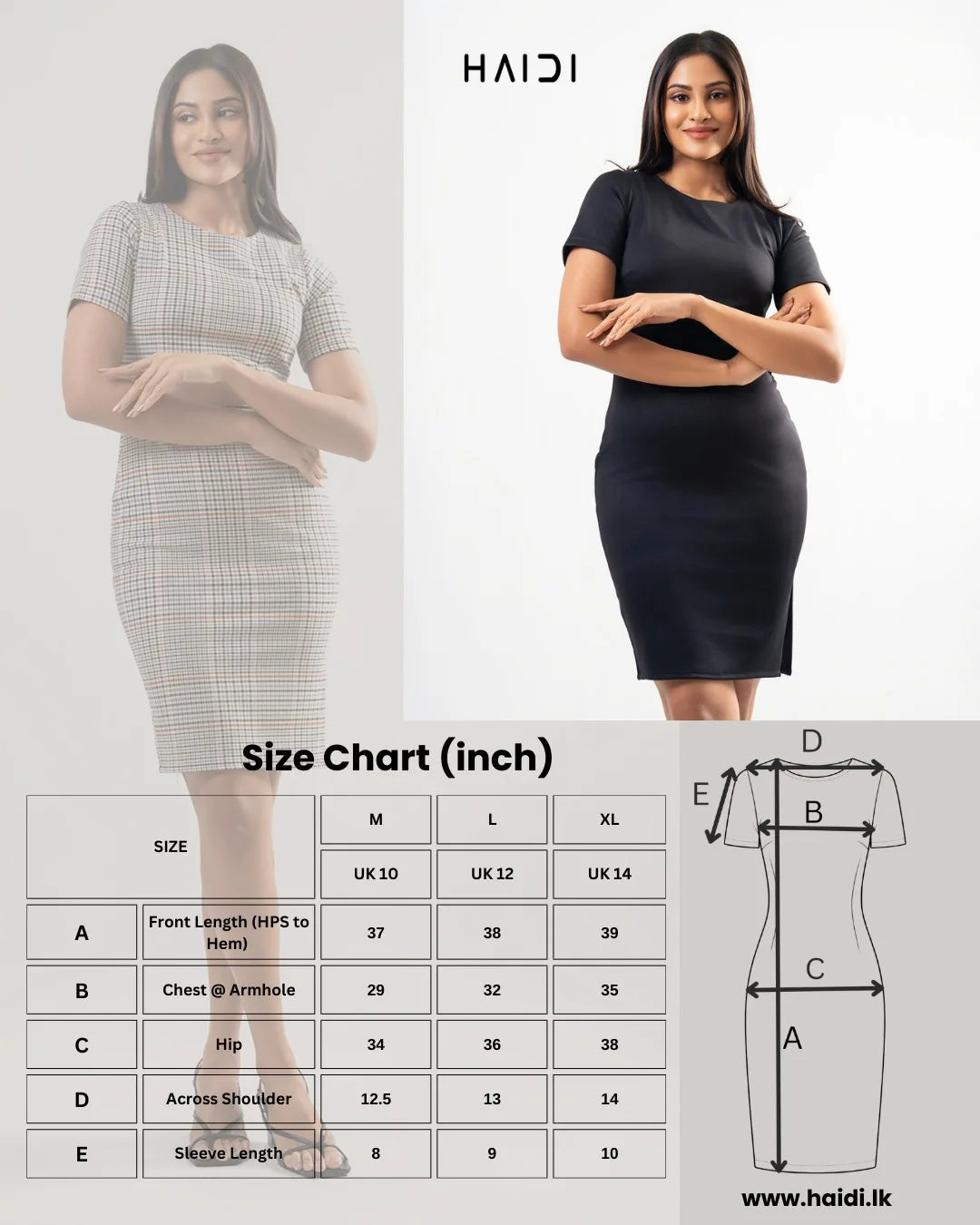 Office Dress - AB1326 B