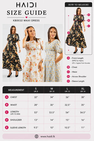 Midi Dress - KB0032 B