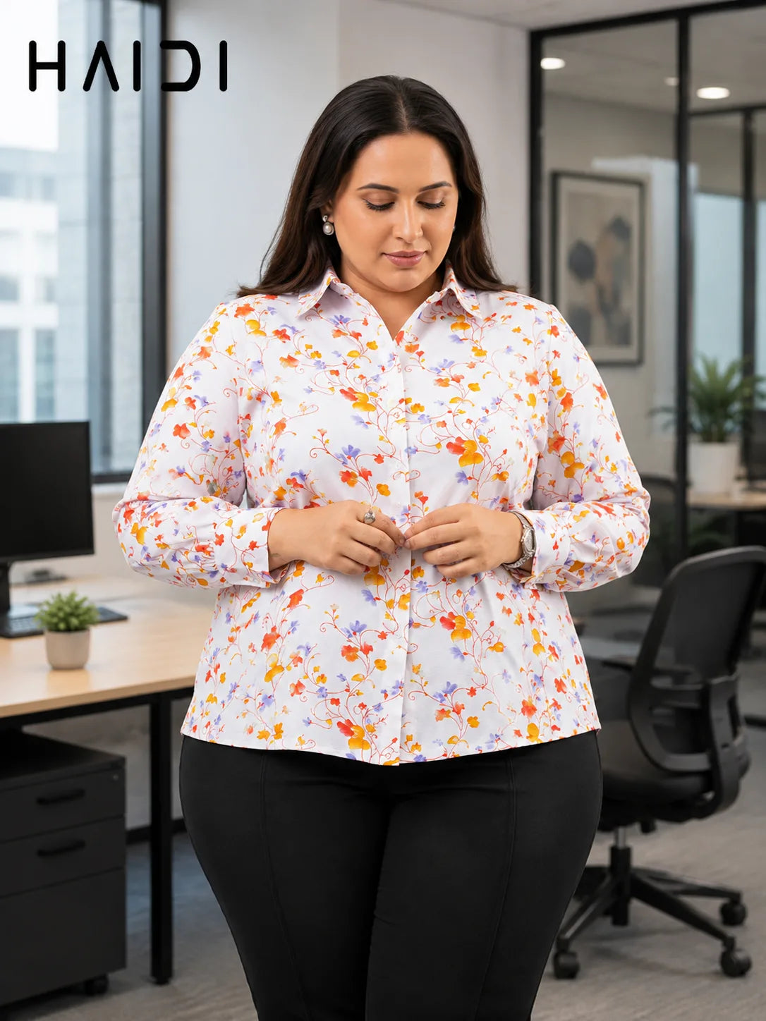 KB0003 - PLUS SIZE BLOUSE - W