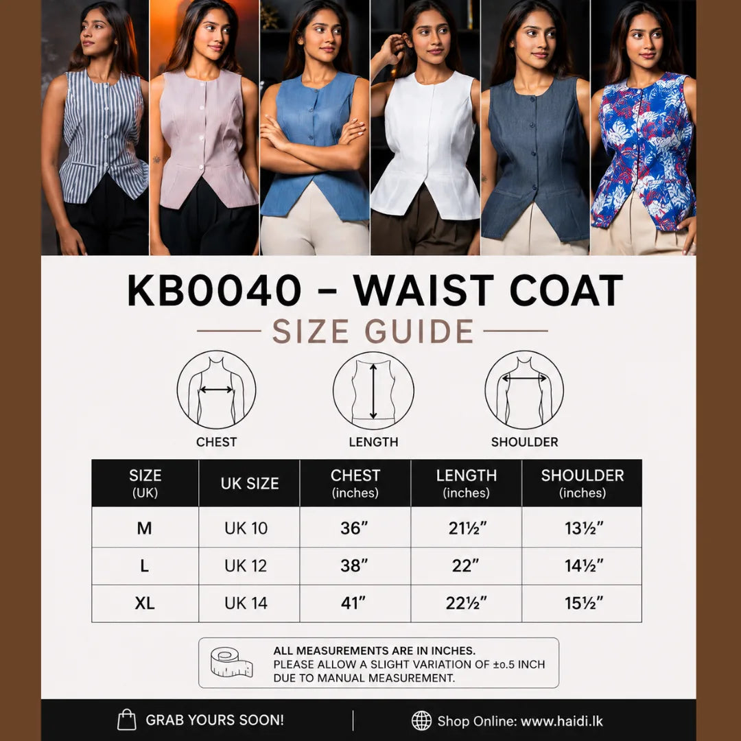 KB0040 - Waist coat