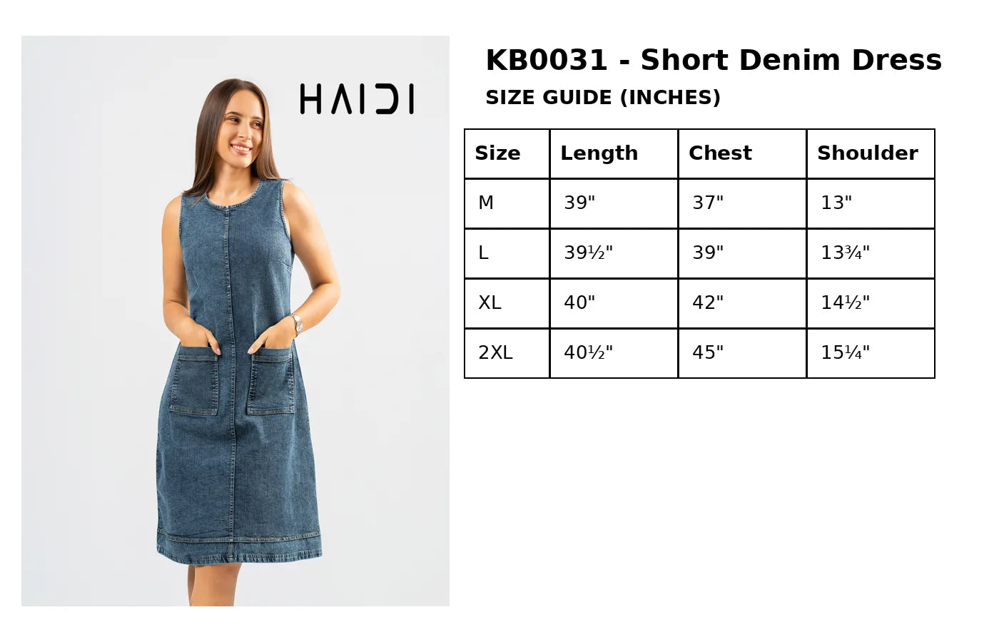 Denim Dress – KB0031
