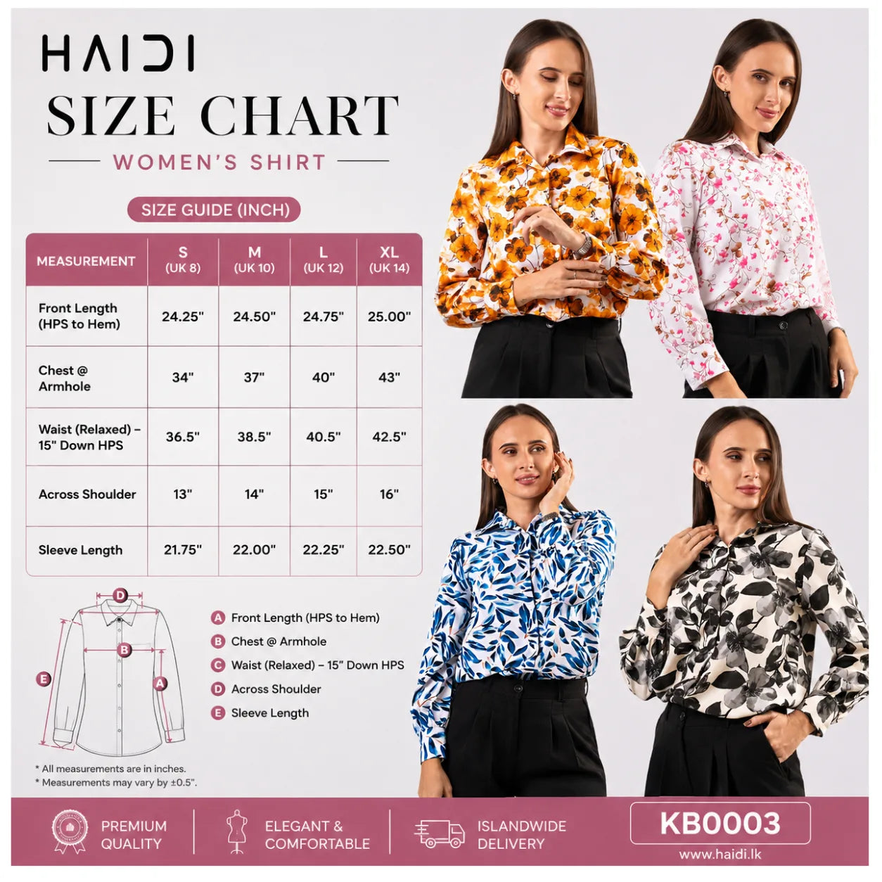 Office Wear Blouse - KB0003