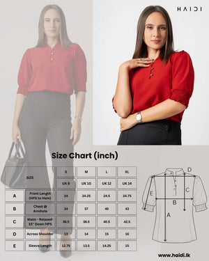 Office wear Blouse - AB1570 - Floral