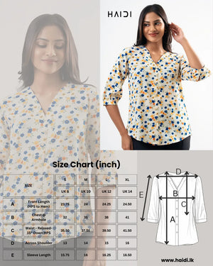 Office wear blouse - AB1323 - Green