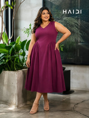 Midi Dress - KB0020 plus