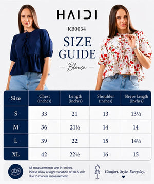 KB0034 - Floral Top