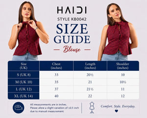 KB0042 - Gingham Top