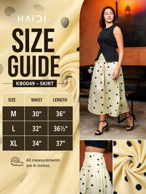 Polka dot skirt - KB0049