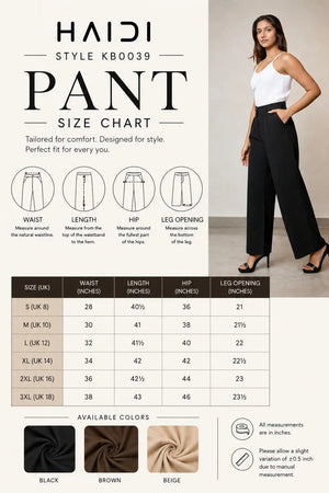 KB0039 - Office Pant - Blk